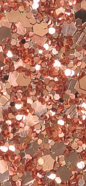 Rose Gold Glitter Mirrors Wallpaper