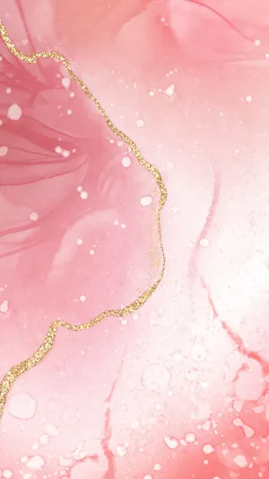 Rose Gold Marble Glitter Texture Wallpaper