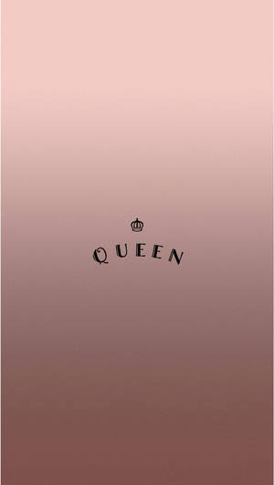 Rose Gold Queen Wallpaper