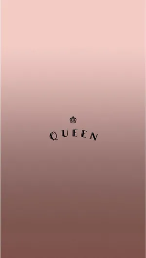 Rose Gold Queen Wallpaper