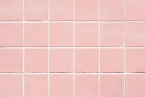 Rose Gold Tile Wall Wallpaper