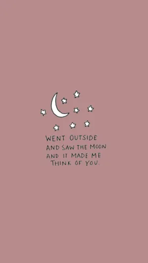 Rose Pink Aesthetic Words Wallpaper