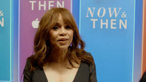 Rosie Perez Talk Now And Then Wallpaper