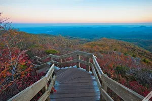 Rough Ridge Boardwalk North Carolina Wallpaper