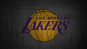 Rough Texture La Lakers Background Wallpaper