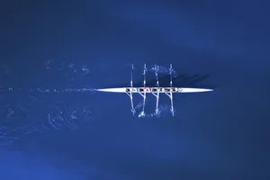 Rowing In The Sea Wallpaper