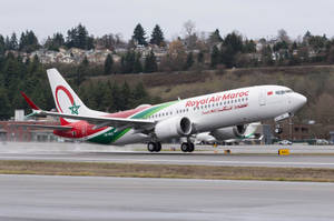 Royal Air Maroc Take Off Wallpaper