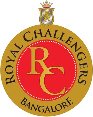 Royal Challengers Bangalore Gold Logo Wallpaper