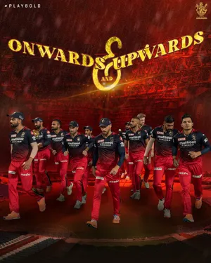 Royal Challengers Bangalore Onwards And Upwards Wallpaper