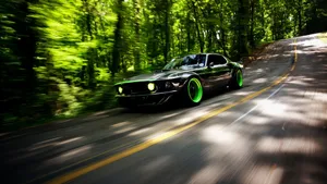 Rtr-x Green Mustang Hd Wallpaper