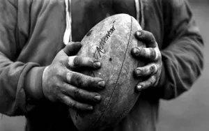 Rugby Ball Aesthetic Photography Wallpaper
