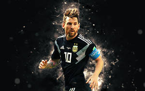 Running Messi 4k Ultra Hd Wallpaper