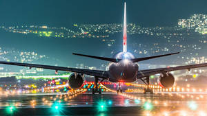 Runway In The City Wallpaper