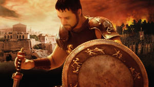 Russell Crowe Gladiator Maximus Wallpaper