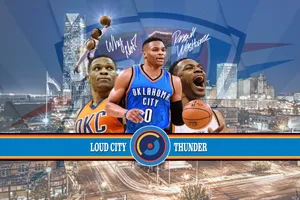 Russell Westbrook Oklahoma City Thunder Wallpaper