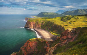 Russia Kamchatka Landscape Wallpaper