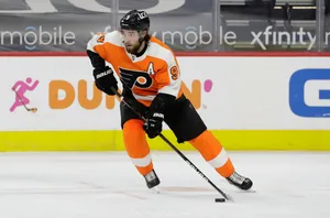 Russian Professional Ice Hockey Player Ivan Provorov Of The Philadelphia Flyers Wallpaper