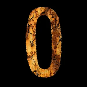 Rustic Letter O Wallpaper