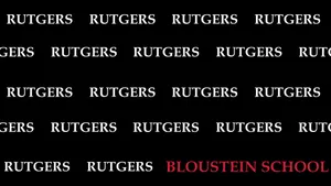 Rutgers Bloustein School Logo Wallpaper
