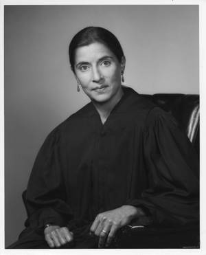 Ruth Bader Ginsburg Vintage Photograph Wallpaper