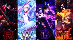 Rwby Beautiful Anime Fan Art Wallpaper