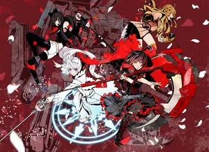 Rwby Manga Cover Wallpaper
