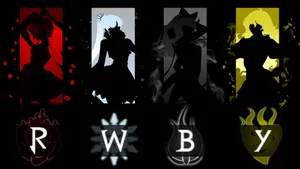 Rwby Silhouette Wallpaper