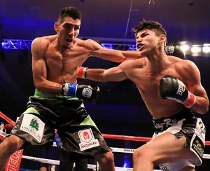Ryan Garcia Trading Punches Wallpaper