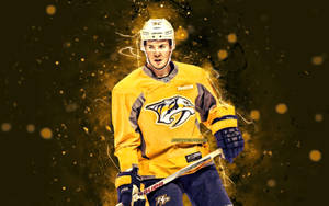 Ryan Johansen Nashville Predators Digital Art Wallpaper