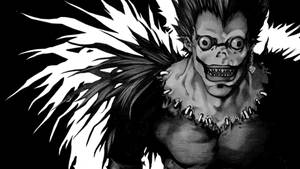 Ryuk White Silhouette Wallpaper