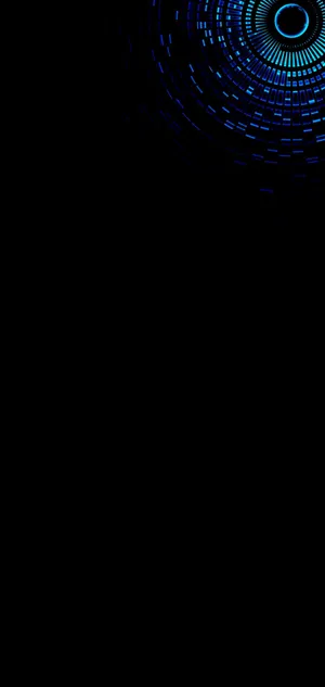 S10 Blue Eye Abstract Cover Wallpaper