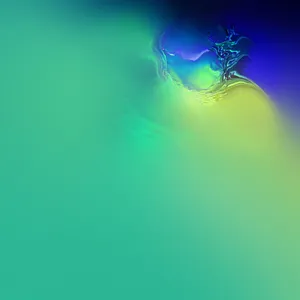 S10 Blue Green Gradient Cover Wallpaper