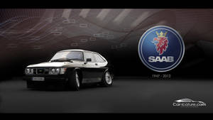 Saab Car Company Poster Wallpaper