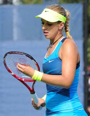 Sabine Lisicki Blue Nike Top Wallpaper