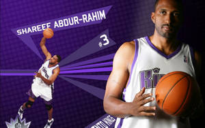 Sacramento Kings Shareef Abdur-rahim Cover Wallpaper