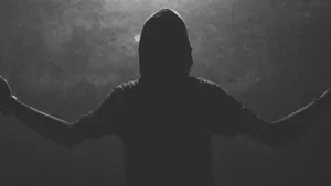 Sad Aesthetic Boy Silhouette Wallpaper