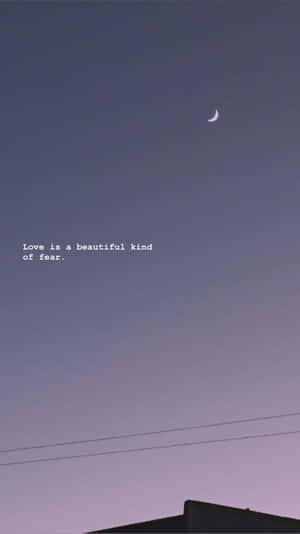 Sad Aesthetic Tumblr Crescent Moon Wallpaper