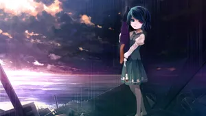 Sad Anime Child Wallpaper