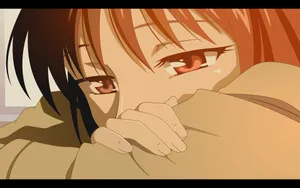 Sad Anime Sleepy Girl Wallpaper