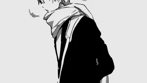 Sad Depressing Anime Boy Cold Alone Wallpaper