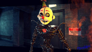 Sad Hybrid Ennard Wallpaper