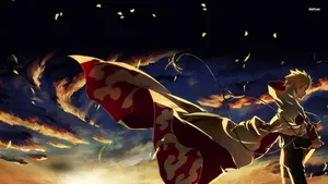 Sad Naruto Hokage Cloak Wallpaper