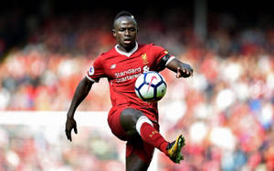 Sadio Mane Player Liverpool 4k Wallpaper