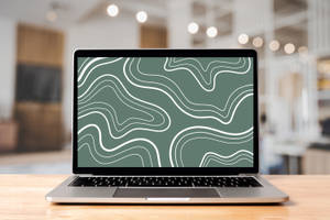 Sage Green Aesthetic Laptop Wallpaper