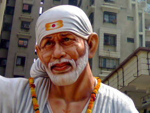 Sai Baba White Kafni, Langot And Head-cloth 4k Wallpaper