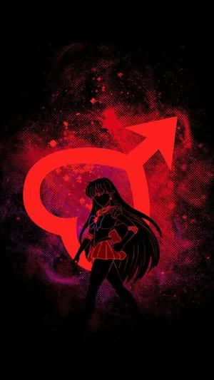 Sailor Mars, The Goddess Of War And Protector Of Love! Wallpaper