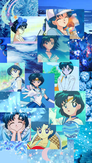Sailor Mercury Moments Wallpaper