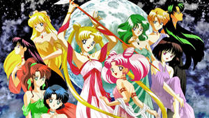 Sailor Moon Heroines Wallpaper