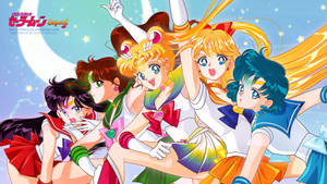 Sailor Moon With Friends Wallpaper