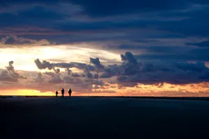 Saint-jean-cap-ferrat Sunset Wallpaper